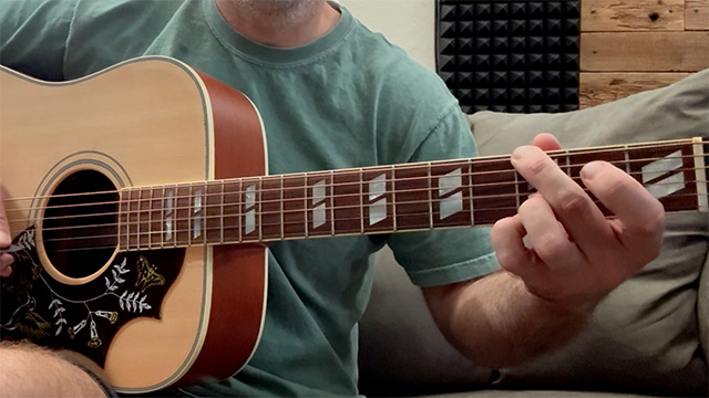 7 ways to play G chord thumb